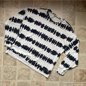 Monochrome‎ Patterned Men's Sweatshirt